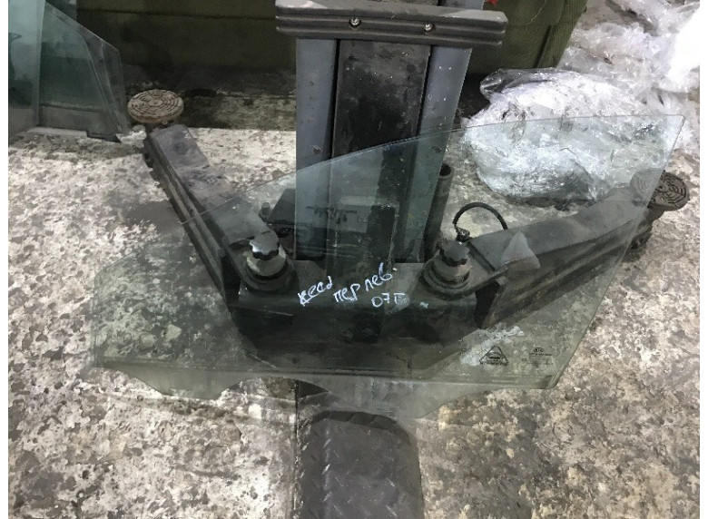 Стекло двери передней левой к Kia Ceed, 2007г.