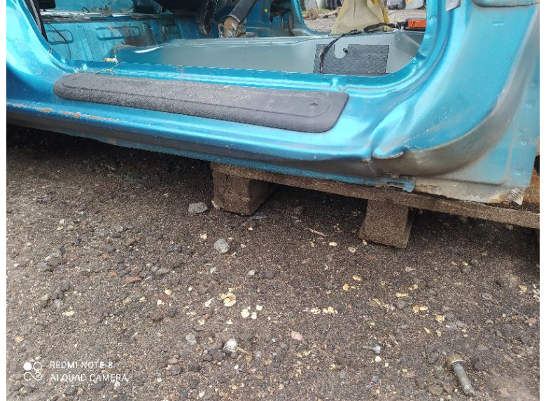 Порог правый к Renault Kangoo, 2008г.