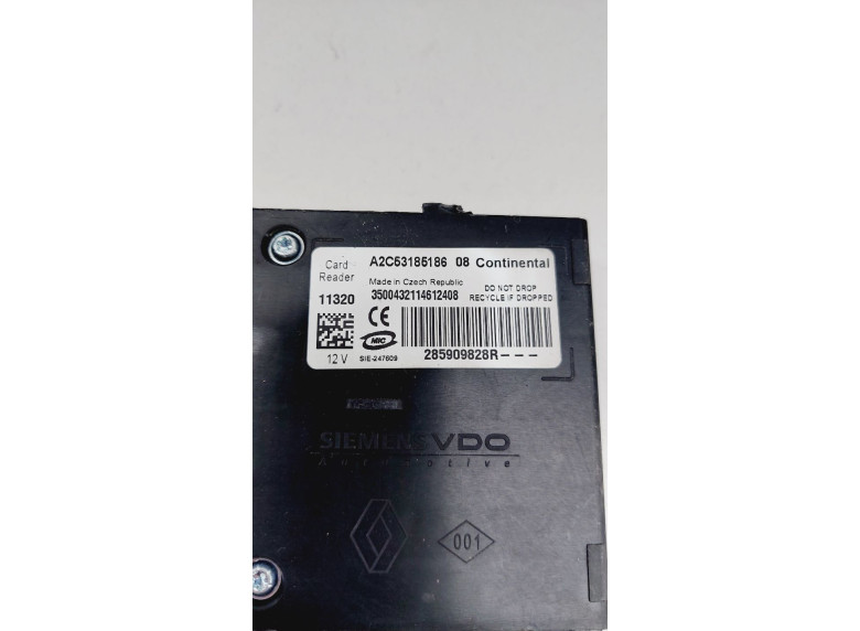 Блок считывания ключ-карты к Renault Scenic, 2011г.