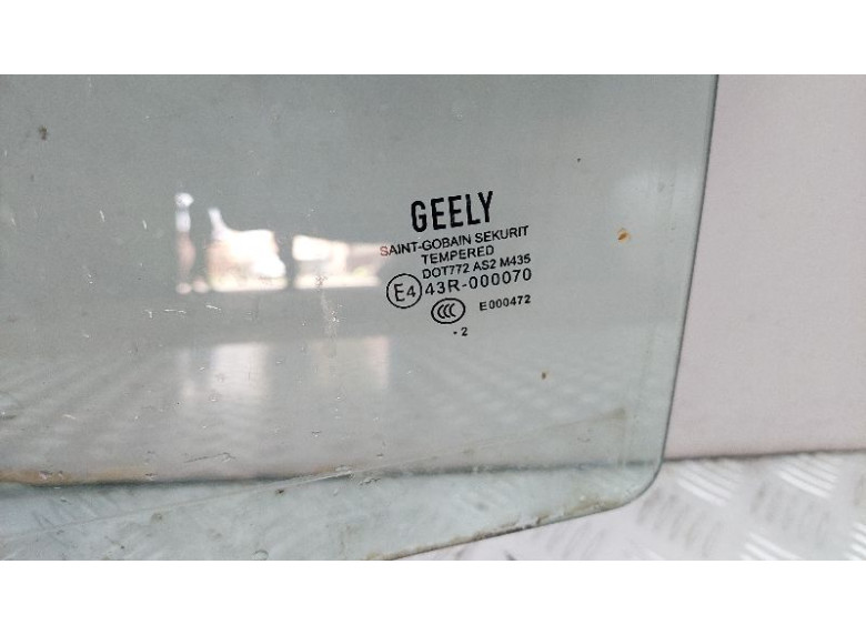 Стекло двери задней левой к Geely Emgrand EC7, 2012г.
