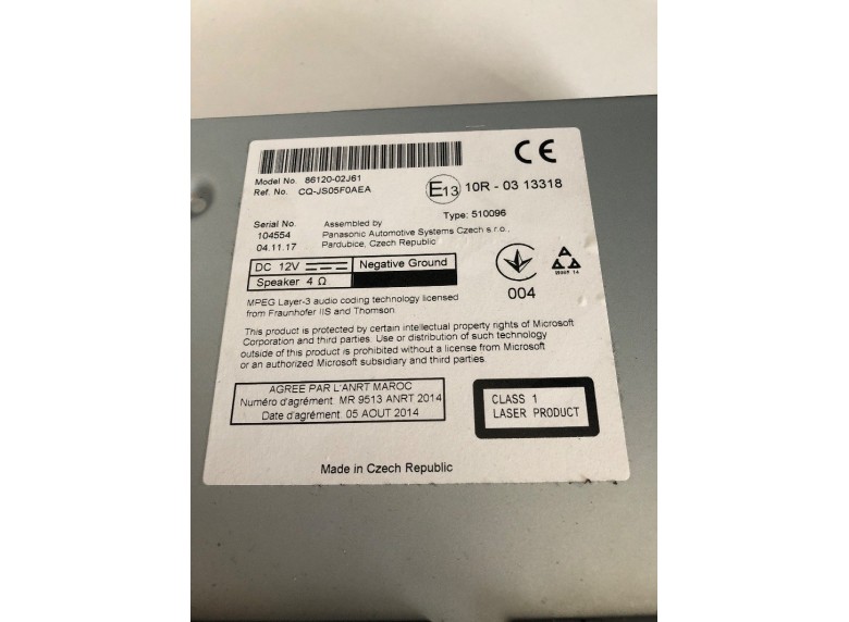 Магнитола к Магнитола к Toyota Auris undefined г. Auris