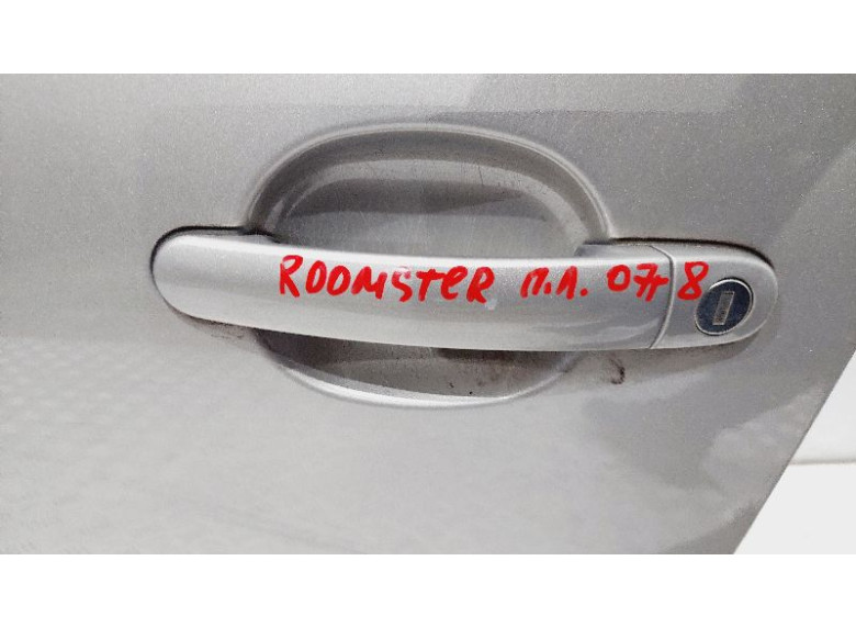 Ручка наружная передняя левая к Skoda Roomster, 2007г.