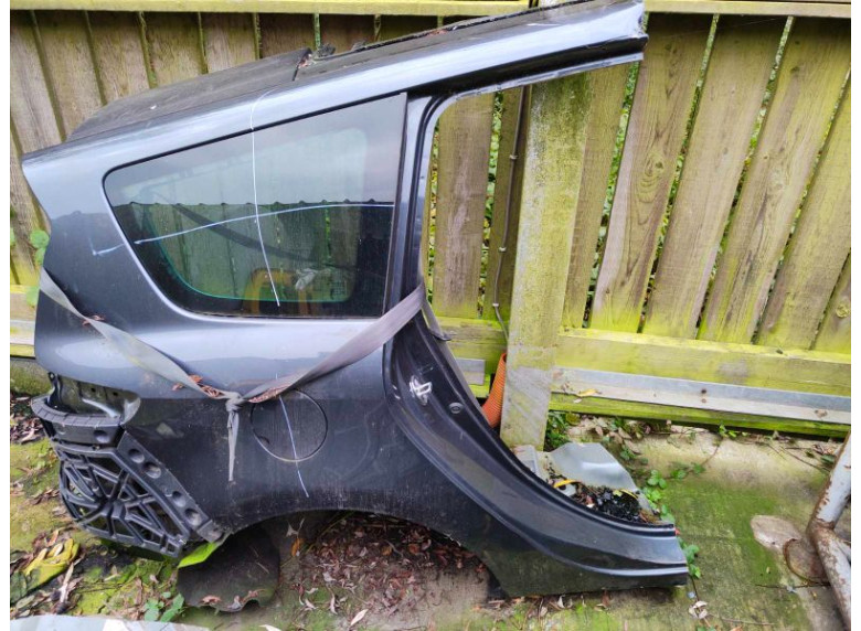 Четверть задняя правая к Renault Grand Scenic, 2011г.