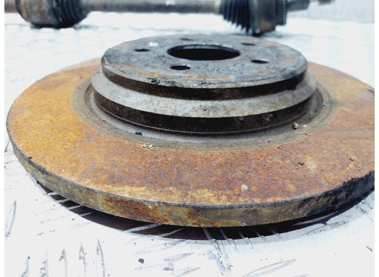 Диск тормозной задний к Mercedes ML W163, 2001г.