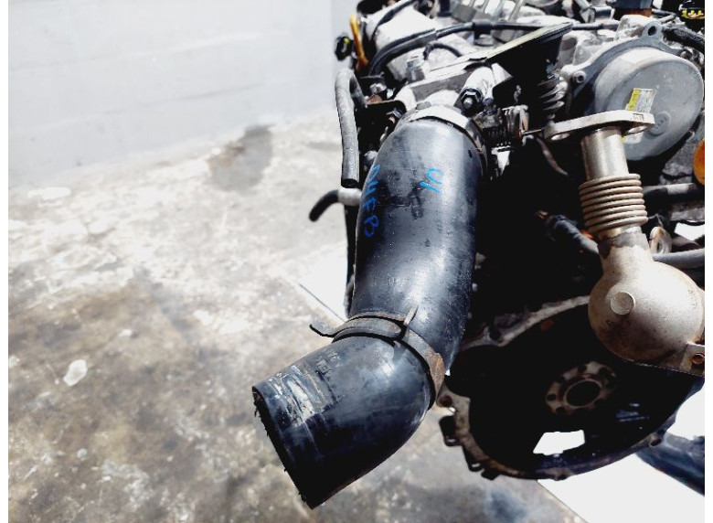 Патрубок интеркулера к Kia Rio, 2008г.