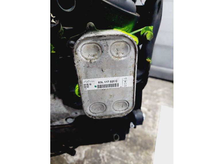 Теплообменник масляного фильтра к Volkswagen Polo, 2010г.