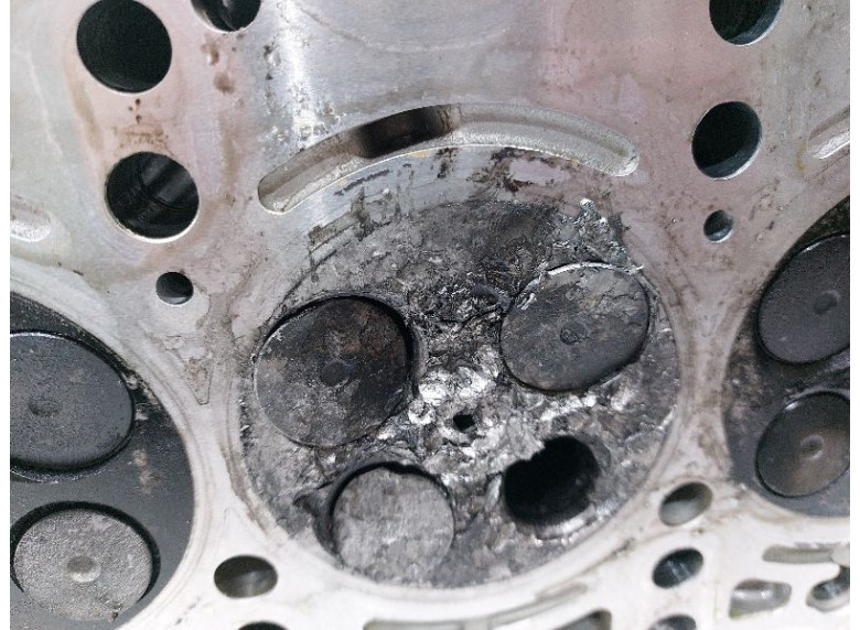 Головка блока цилиндров к Mercedes C W204, 2012г.