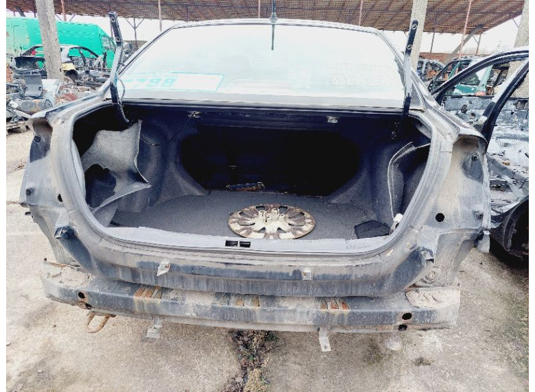 Задняя часть кузова (тазик) к Geely SC7, 2014г.
