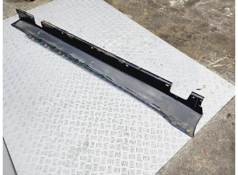 Накладка на порог к BMW 5 E60/E61, 2008г.