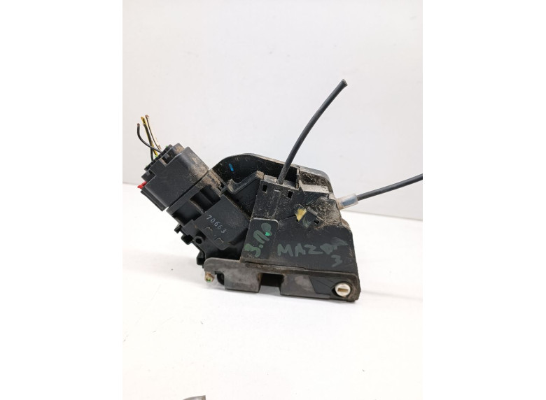 Замок двери задней правой к Mazda 3, 2007г.