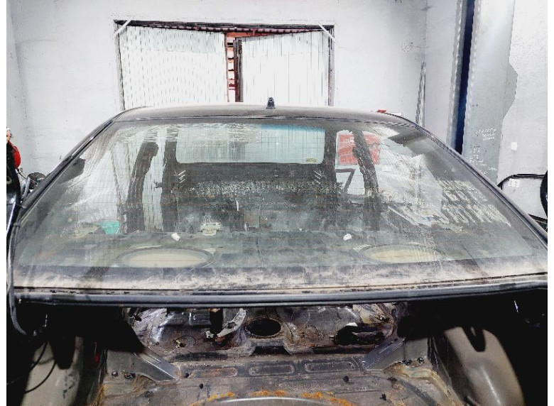 Стекло заднее к Geely SC7, 2013г.