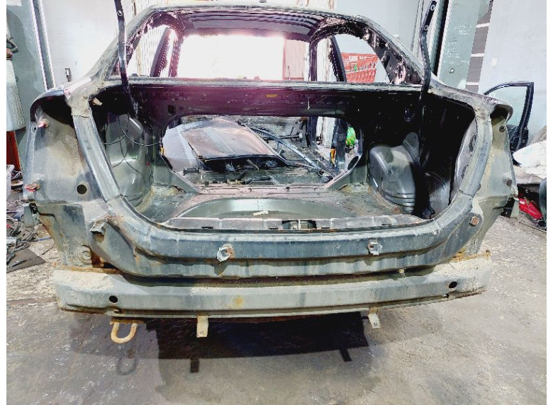 Задняя часть кузова (тазик) к Geely SC7, 2013г.