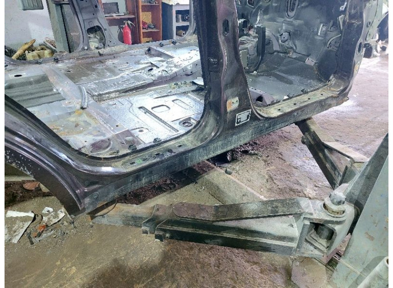 Порог правый к Geely Emgrand X7, 2017г.