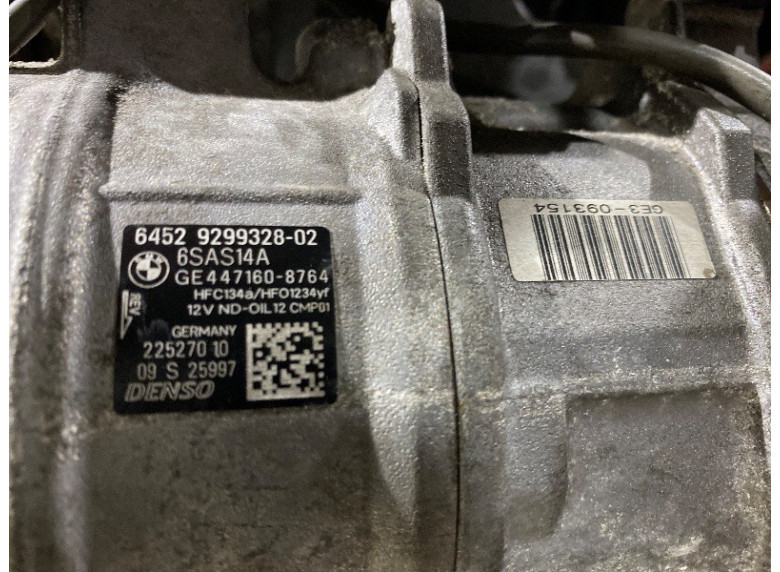 Компрессор кондиционера к BMW 3 F30/F31/GT F34, 2017г.