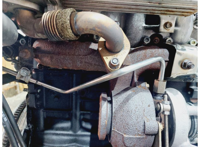 Масляная трубка турбины к Volkswagen Golf, 2005г.