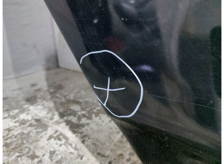 Дверь задняя правая к Hyundai ix35, 2014г.