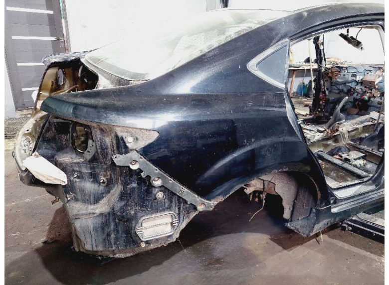 Четверть задняя правая к Mazda 6, 2010г.