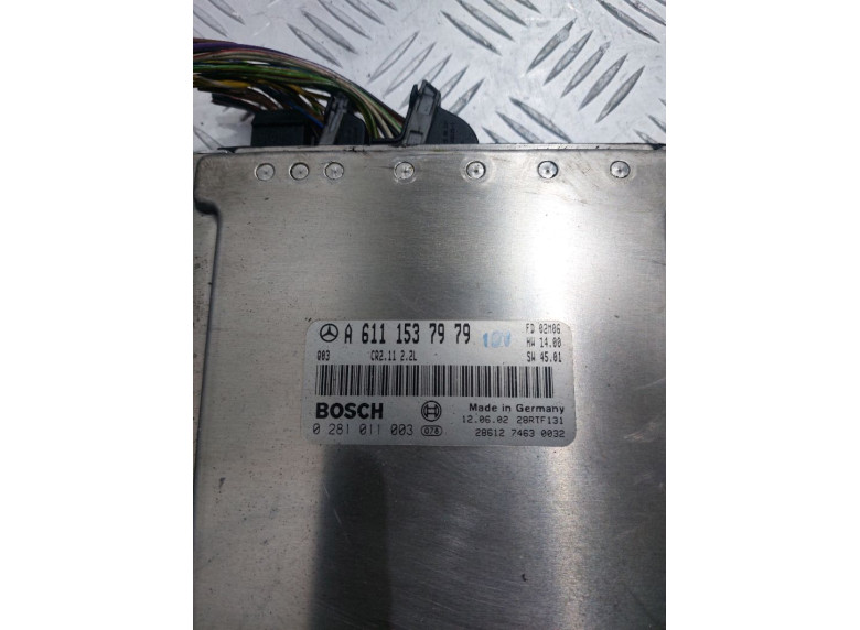 Блок управления двигателем к Mercedes C W203, 2002г.