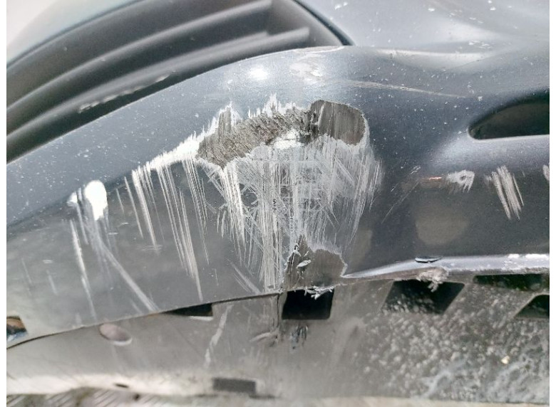 Бампер передний к Audi A3, 2009г.