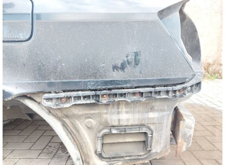 Кронштейн крепления бампера заднего к Geely SC7, 2014г.