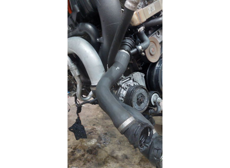 Патрубок радиатора к BMW 5 E60/E61, 2004г.