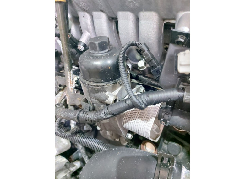 Теплообменник масляного фильтра к Hyundai Matrix, 2008г.