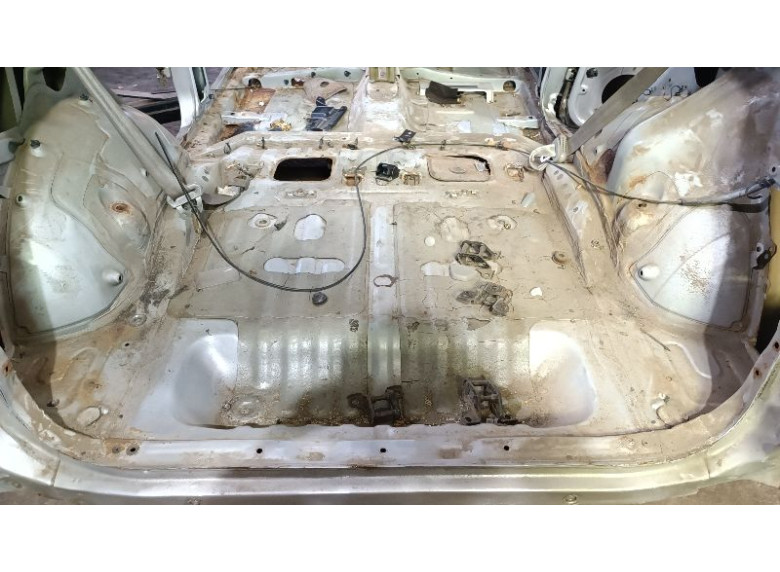 Задняя часть кузова (тазик) к Chery Tiggo, 2005г.