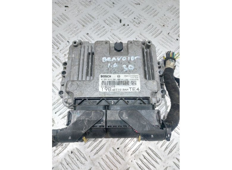 Блок управления двигателем к Fiat Bravo, 2010г.
