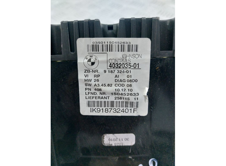 Щиток приборов (приборная панель) к BMW 1 E87/E81/E82/E88, 2010г.