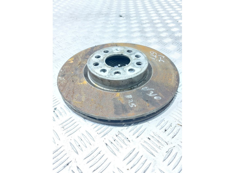 Диск тормозной задний к Volkswagen Golf GTI, 2009г.