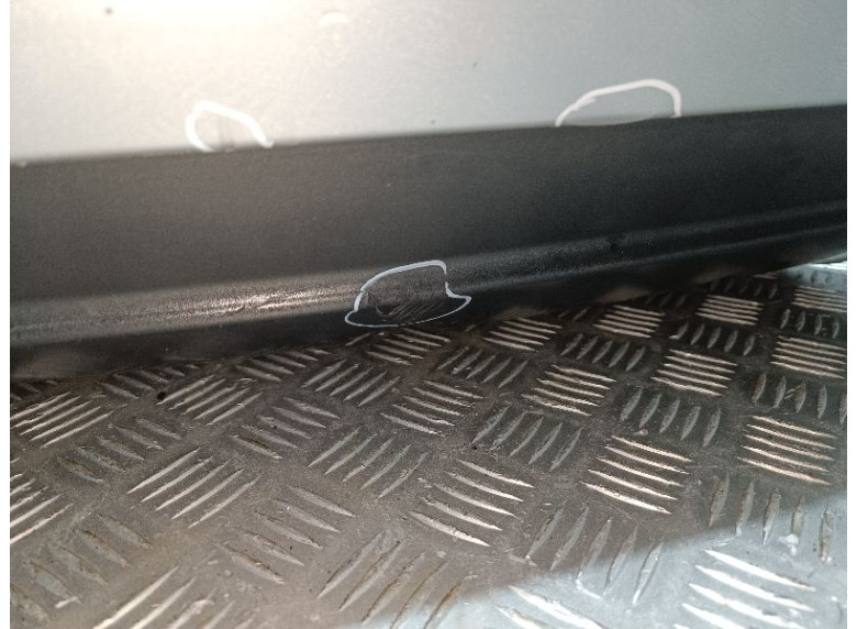 Бампер задний к Kia Carens, 2008г.