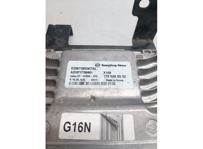 Блок управления двигателем к SsangYong Tivoli, 2016г.