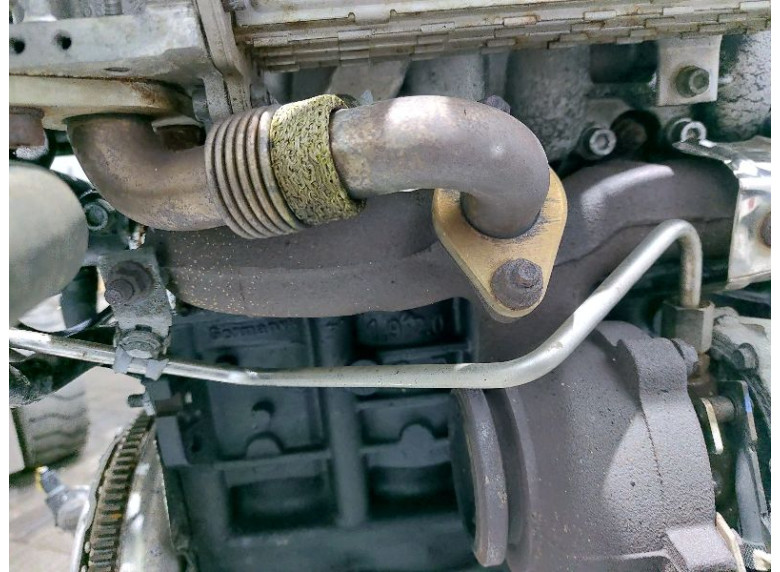 Масляная трубка турбины к Skoda Octavia