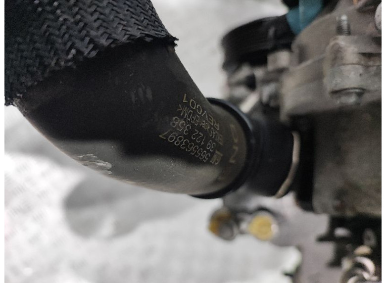 Патрубок радиатора к Opel Astra, 2018г.