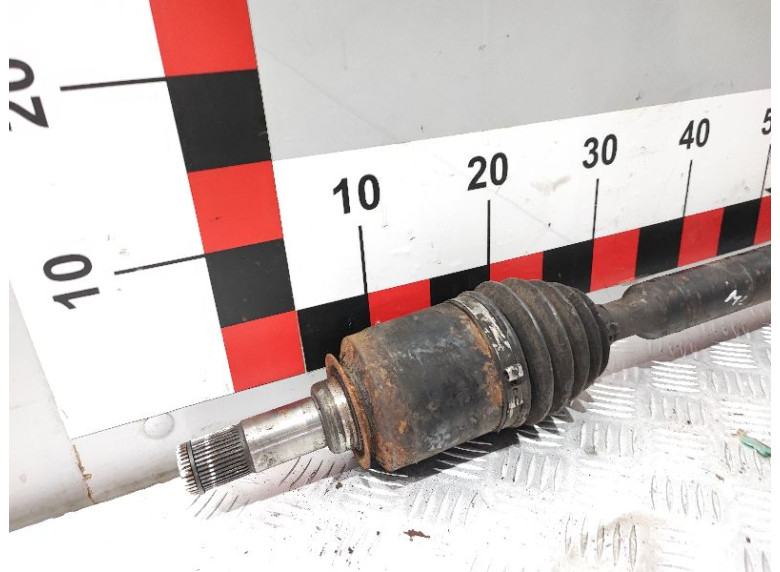 Полуось передняя правая (приводной вал, ШРУС) к Mercedes ML W163, 2001г.