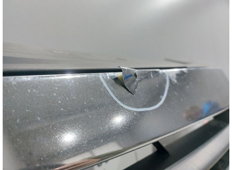 Решетка радиатора к Renault Logan, 2010г.