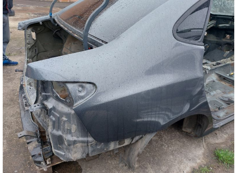 Четверть задняя правая к Hyundai Elantra, 2007г.