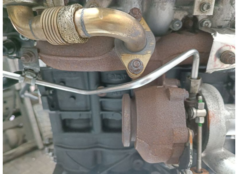 Масляная трубка турбины к Volkswagen Passat, 2007г.