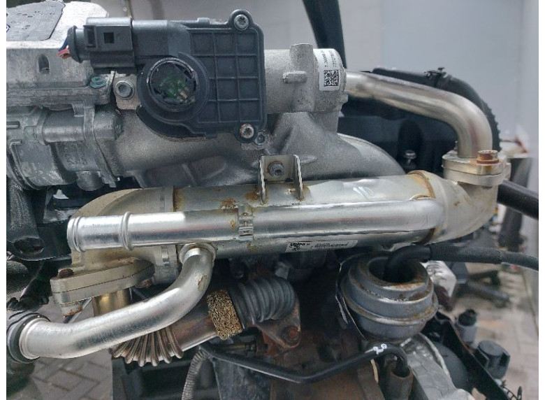 Охладитель отработанных газов к Audi A4, 2005г.
