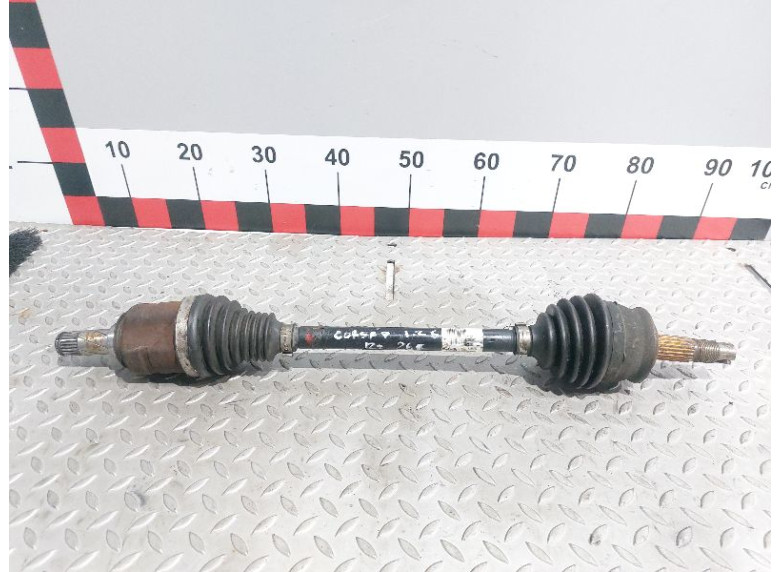 Полуось передняя левая (приводной вал, ШРУС) к Opel Corsa, 2012г.