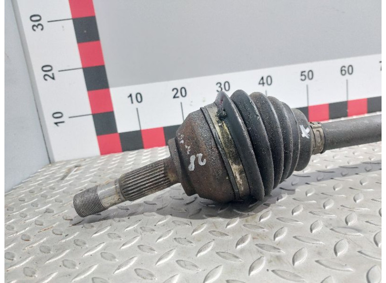 Полуось передняя левая (приводной вал, ШРУС) к Peugeot Boxer, 2002г.