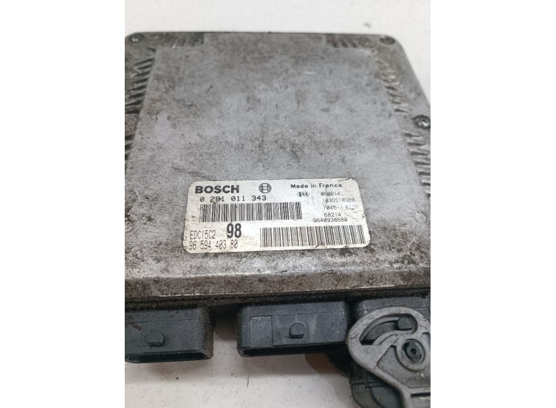 Блок управления двигателем к Fiat Scudo, 2001г.