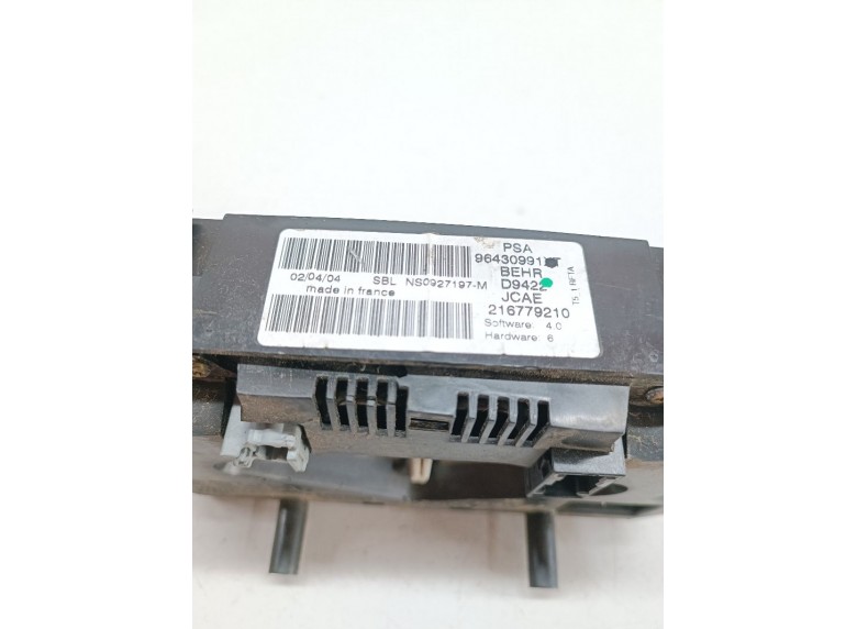 Блок управления печки/климат-контроля к Блок управления печки/климат-контроля к Peugeot 307 undefined г. 307