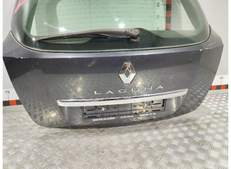 Накладка подсветки номера к Renault Laguna, 2008г.
