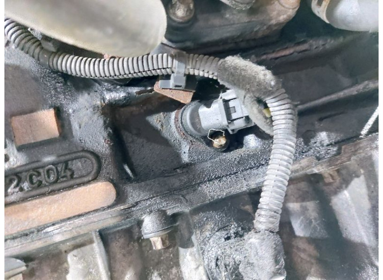 Датчик коленвала к Opel Zafira, 2004г.