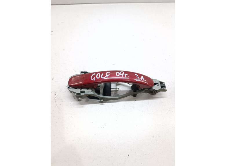 Ручка наружная задняя левая к Volkswagen Golf, 2009г.