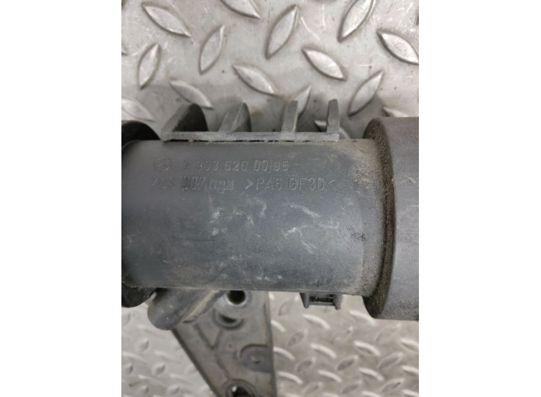 Патрубок интеркулера к Mercedes C W203, 2002г.