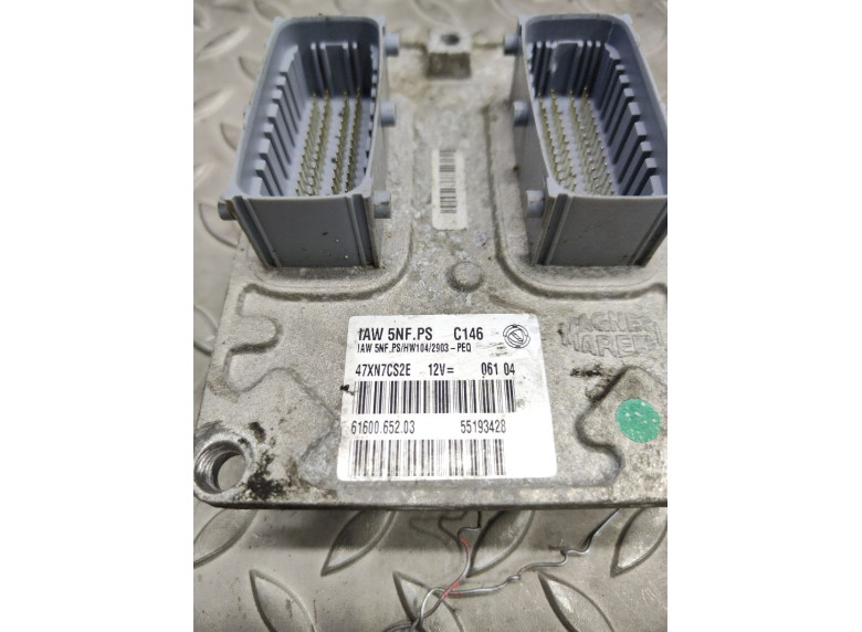 Блок управления двигателем к Fiat Punto, 2003г.