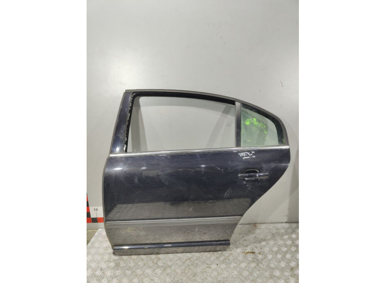 Ручка наружная задняя левая к Skoda Superb, 2008г.