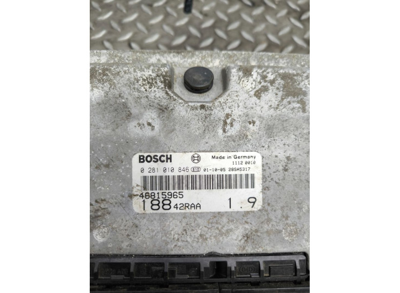 Блок управления двигателем к Fiat Punto, 2001г.